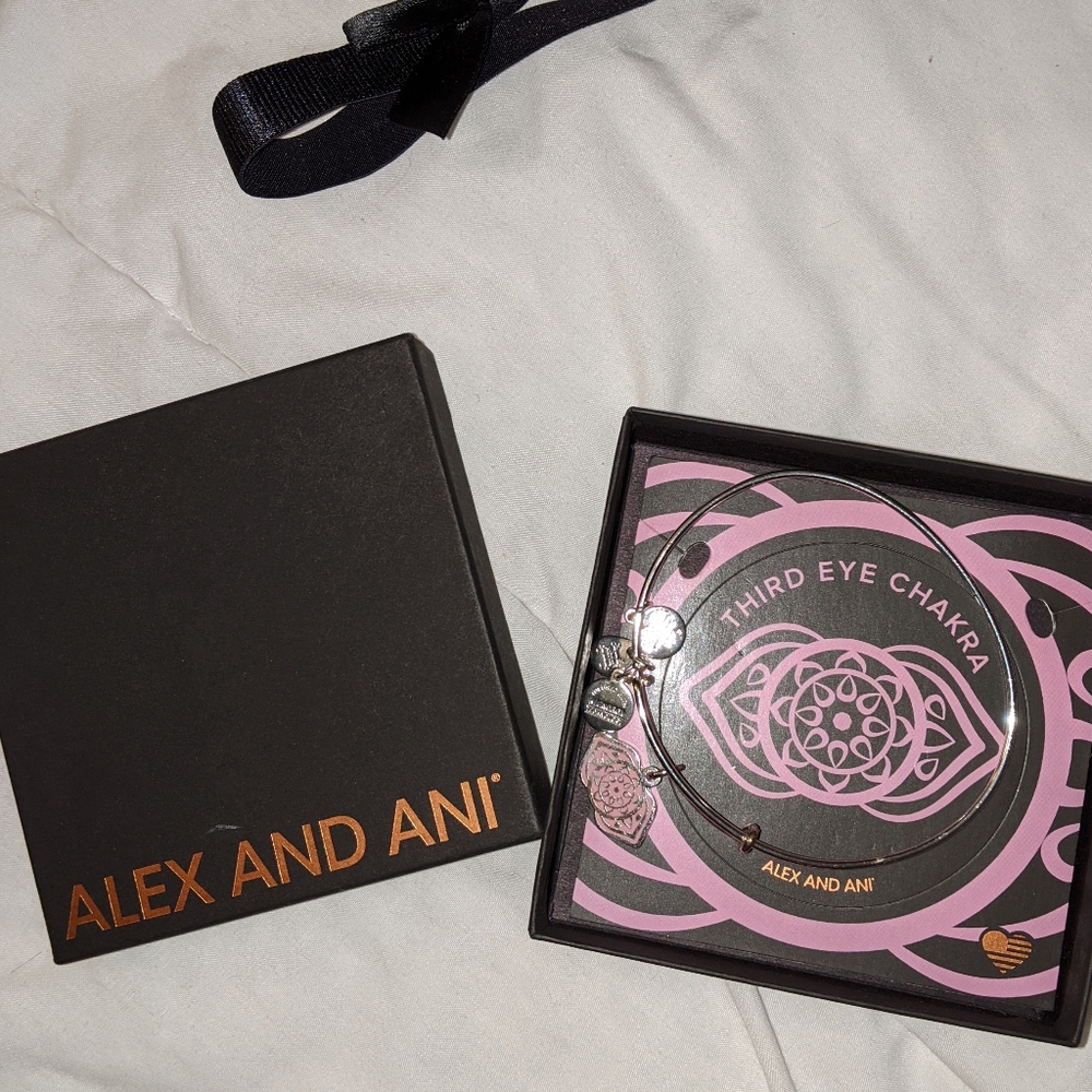 Alex and Ani Third Eye Chakra Bracelet